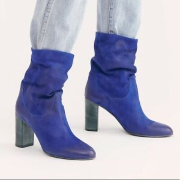 Free People Suede Dakota Slouch Boot BN! - Picture 1 of 1